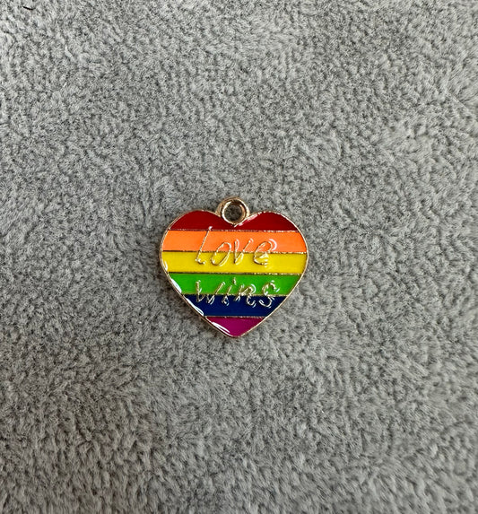 Rainbow Love Wins Heart