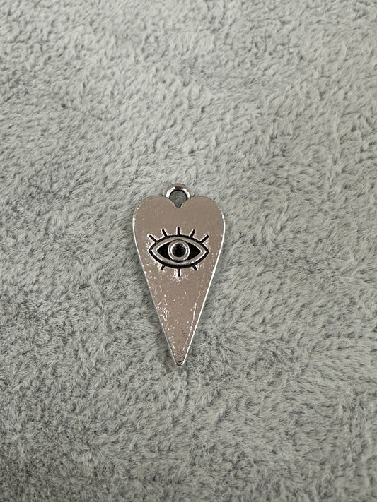 Evil Eye Pendant Silver