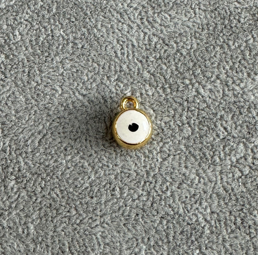White (Basic) Evil Eye