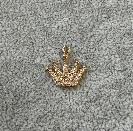 Gold Rhinestone Crown