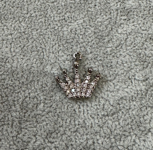Silver Rhinestone Crown