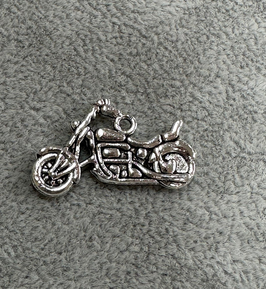 Silver Motorcycle