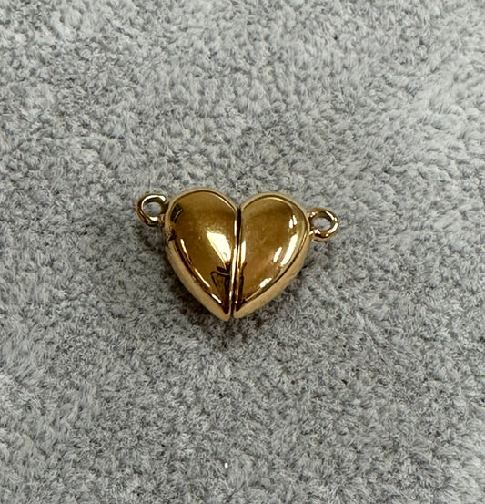 BFF 2pc Magnet Gold Heart